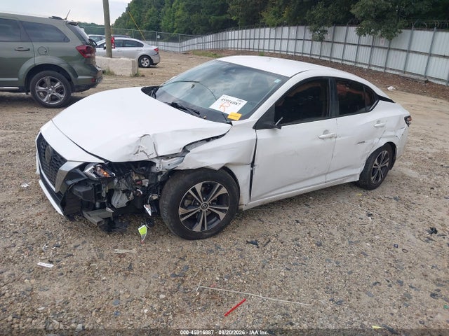 2020 Nissan Sentra Sv Xtronic Cvt მანქანა იყიდება აუქციონზე, vin: 3N1AB8CV1LY263616, აუქციონის ნომერი: 45916887