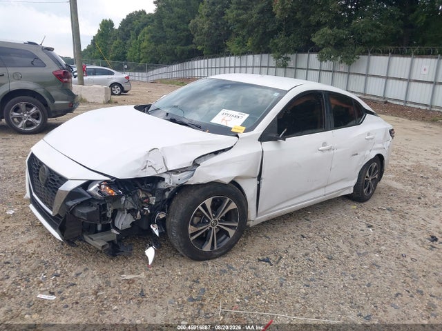 2020 Nissan Sentra Sv Xtronic Cvt მანქანა იყიდება აუქციონზე, vin: 3N1AB8CV1LY263616, აუქციონის ნომერი: 45916887