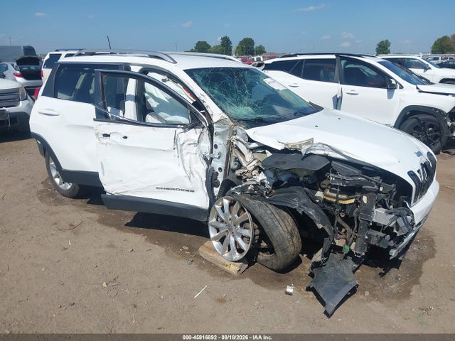 Продаж на аукціоні авто 2016 Jeep Cherokee Limited, vin: 1C4PJMDB1GW197136, номер лоту: 45916892