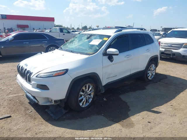 Продажа на аукционе авто 2016 Jeep Cherokee Limited, vin: 1C4PJMDB1GW197136, номер лота: 45916892