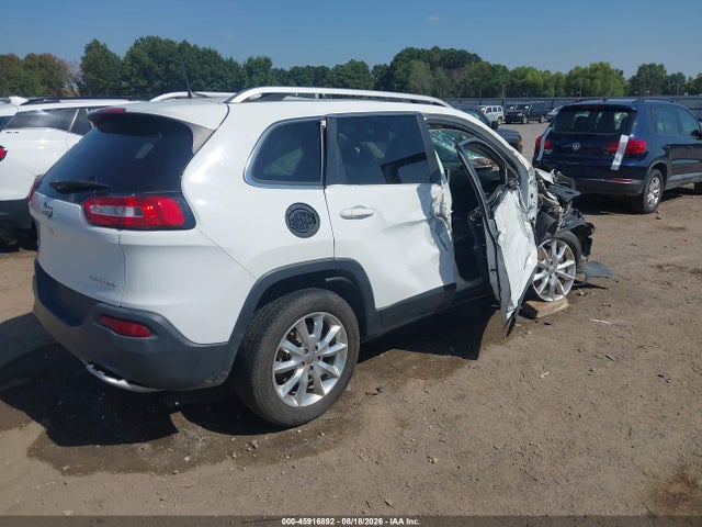Продажа на аукционе авто 2016 Jeep Cherokee Limited, vin: 1C4PJMDB1GW197136, номер лота: 45916892