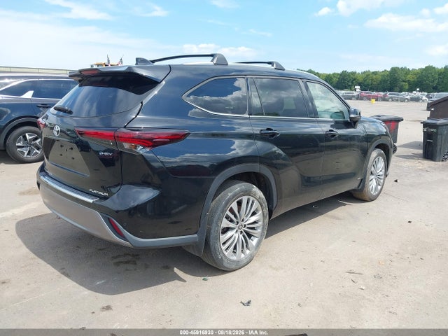 2025 Toyota Highlander Hybrid Platinum მანქანა იყიდება აუქციონზე, vin: 5TDEBRCH9SS655621, აუქციონის ნომერი: 45916930