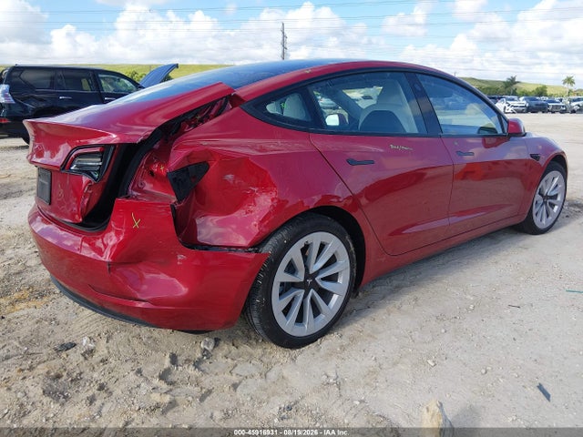 5YJ3E1EA2PF461458 Tesla Model 3 Rear-wheel Drive