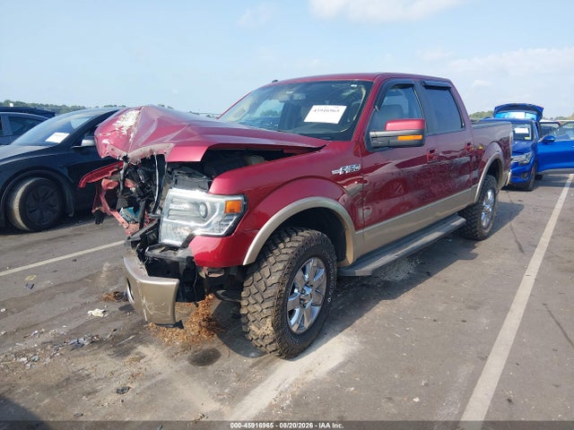 45916965 :رقم المزاد ، 1FTFW1EF5EKD13018 vin ، 2014 Ford F-150 Lariat مزاد بيع