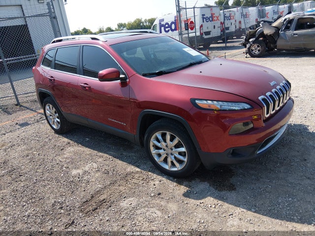 Продажа на аукционе авто 2016 Jeep Cherokee Limited, vin: 1C4PJMDB2GW260387, номер лота: 45916994