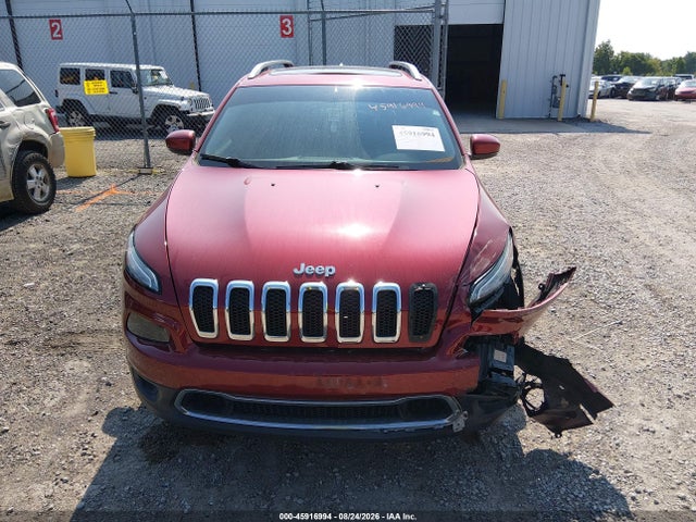 Продаж на аукціоні авто 2016 Jeep Cherokee Limited, vin: 1C4PJMDB2GW260387, номер лоту: 45916994