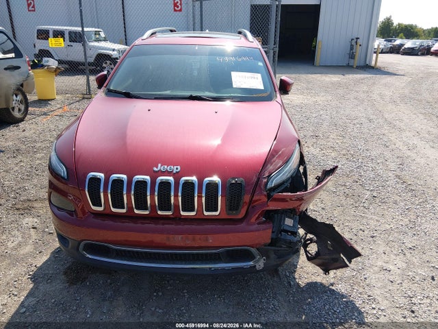 Продаж на аукціоні авто 2016 Jeep Cherokee Limited, vin: 1C4PJMDB2GW260387, номер лоту: 45916994