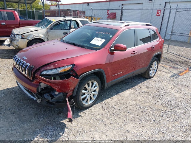 Продаж на аукціоні авто 2016 Jeep Cherokee Limited, vin: 1C4PJMDB2GW260387, номер лоту: 45916994