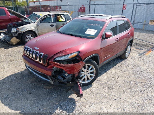 Продаж на аукціоні авто 2016 Jeep Cherokee Limited, vin: 1C4PJMDB2GW260387, номер лоту: 45916994