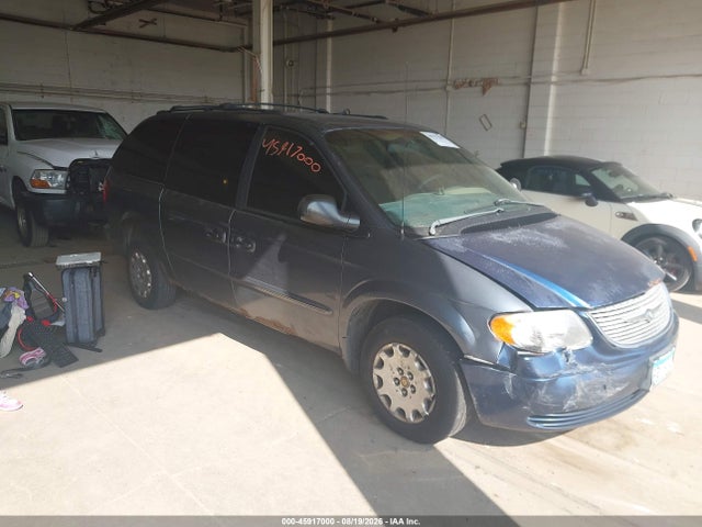 2002 Chrysler Town & Country Lx მანქანა იყიდება აუქციონზე, vin: 2C4GP44372R624795, აუქციონის ნომერი: 45917000