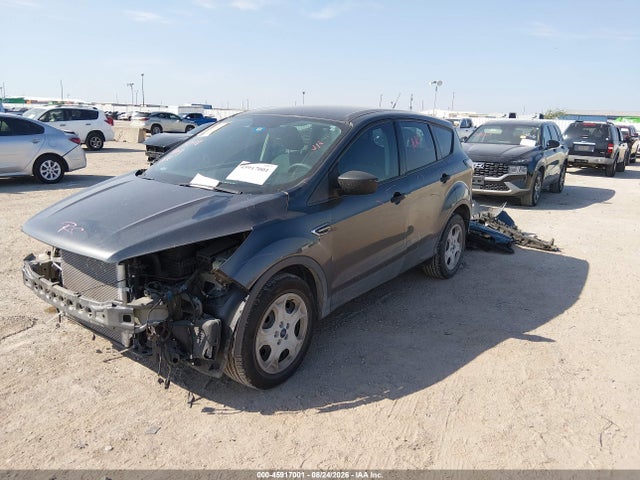 2018 Ford Escape S მანქანა იყიდება აუქციონზე, vin: 1FMCU0F70JUB41758, აუქციონის ნომერი: 45917001