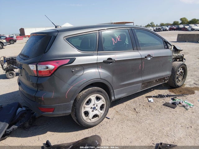 2018 Ford Escape S მანქანა იყიდება აუქციონზე, vin: 1FMCU0F70JUB41758, აუქციონის ნომერი: 45917001