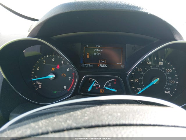 2018 Ford Escape S მანქანა იყიდება აუქციონზე, vin: 1FMCU0F70JUB41758, აუქციონის ნომერი: 45917001