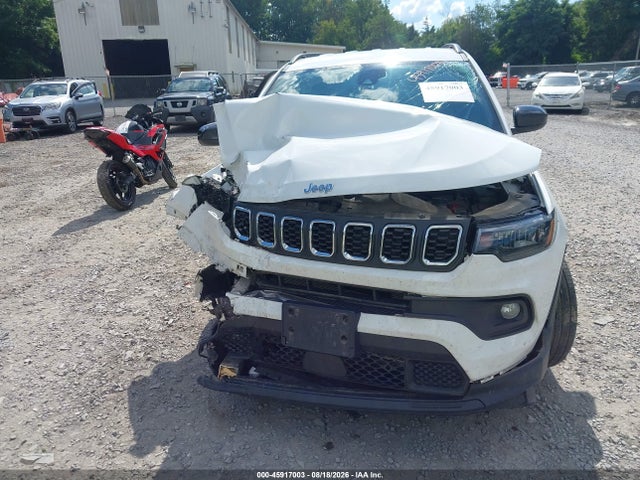2024 Jeep Compass Latitude Lux Fwd მანქანა იყიდება აუქციონზე, vin: 3C4NJDFN0RT101231, აუქციონის ნომერი: 45917003