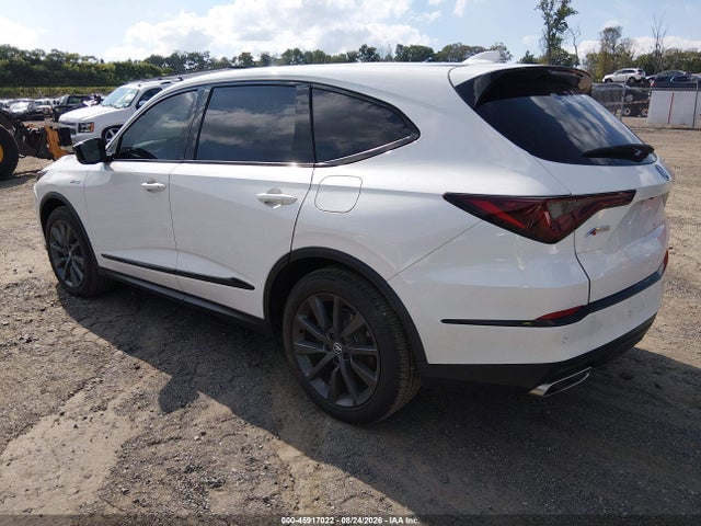 45917022 :رقم المزاد ، 5J8YE1H08SL013645 vin ، 2025 Acura Mdx A-spec مزاد بيع