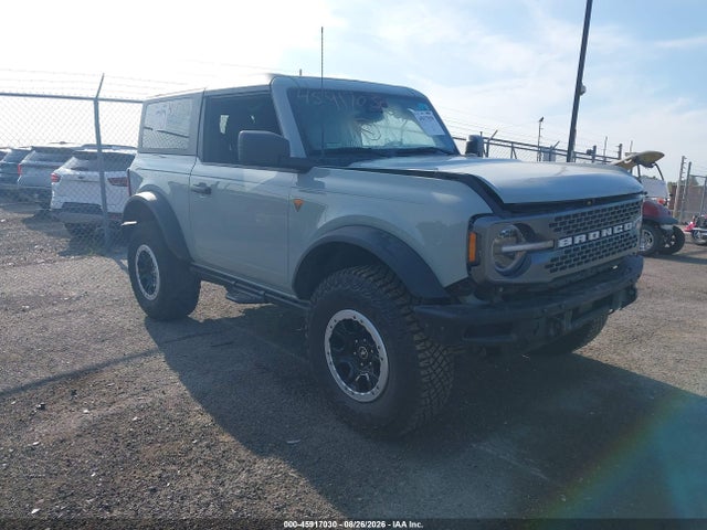 Auction sale of the 2022 Ford Bronco Badlands, vin: 1FMDE5CP8NLB81665, lot number: 45917030