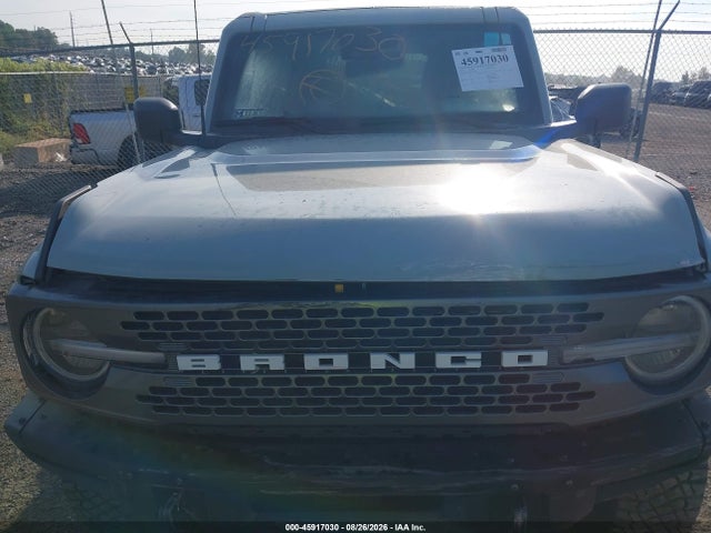 2022 Ford Bronco Badlands მანქანა იყიდება აუქციონზე, vin: 1FMDE5CP8NLB81665, აუქციონის ნომერი: 45917030