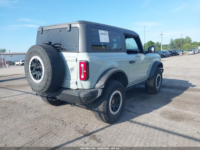 2022 Ford Bronco Badlands მანქანა იყიდება აუქციონზე, vin: 1FMDE5CP8NLB81665, აუქციონის ნომერი: 45917030
