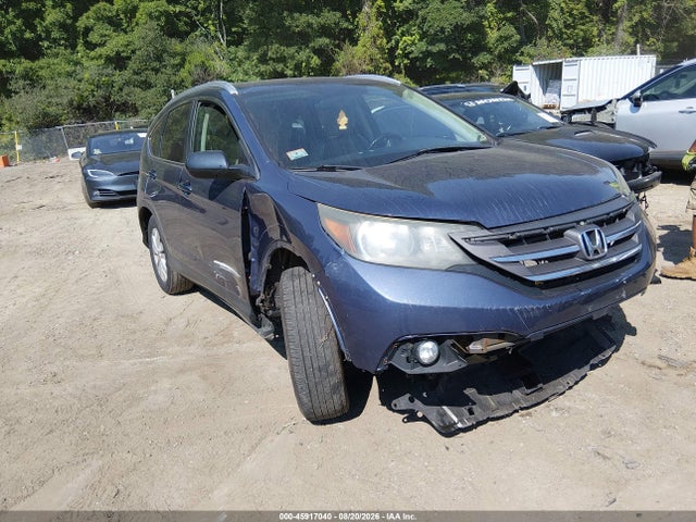 2014 Honda Cr-v Ex-l მანქანა იყიდება აუქციონზე, vin: 5J6RM4H75EL078990, აუქციონის ნომერი: 45917040
