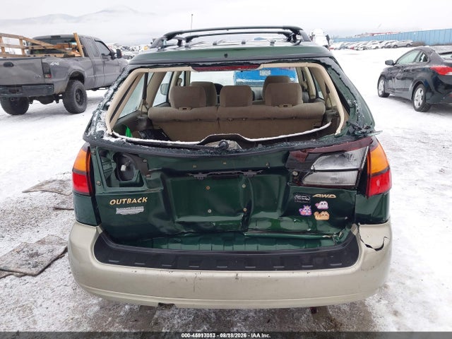 Продаж на аукціоні авто 2000 Subaru Outback, vin: 4S3BH6655Y7660674, номер лоту: 45917053