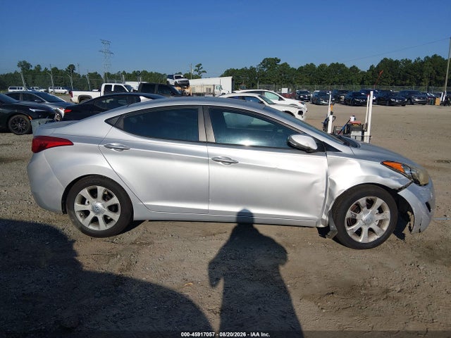 2013 Hyundai Elantra Limited მანქანა იყიდება აუქციონზე, vin: KMHDH4AE7DU487915, აუქციონის ნომერი: 45917057