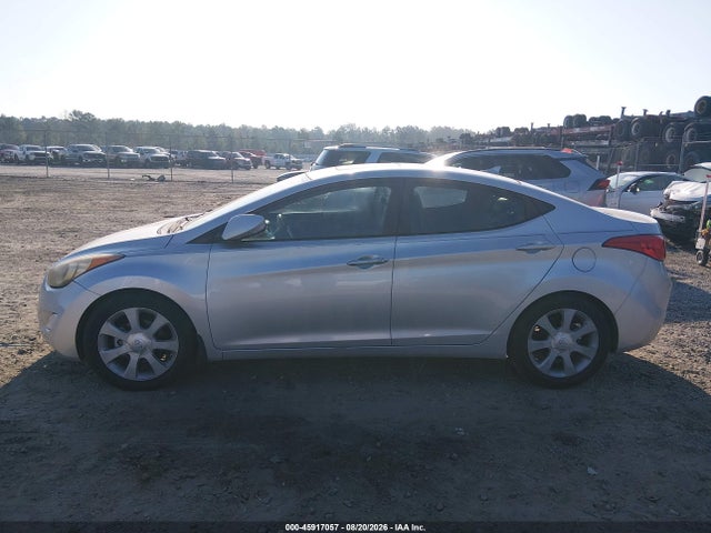 2013 Hyundai Elantra Limited მანქანა იყიდება აუქციონზე, vin: KMHDH4AE7DU487915, აუქციონის ნომერი: 45917057
