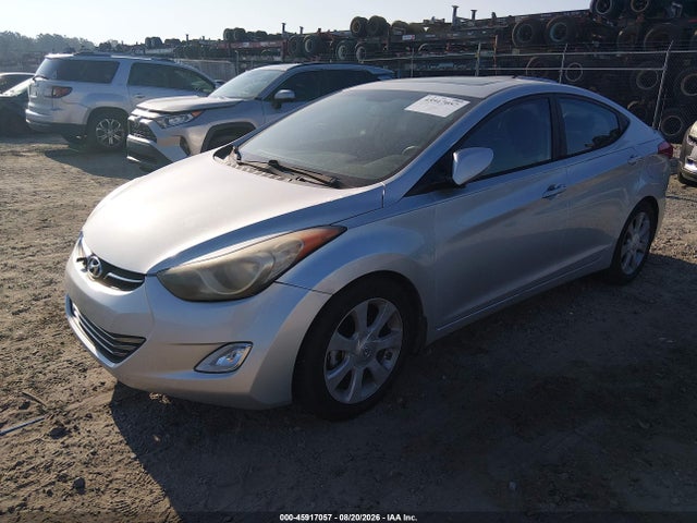 2013 Hyundai Elantra Limited მანქანა იყიდება აუქციონზე, vin: KMHDH4AE7DU487915, აუქციონის ნომერი: 45917057