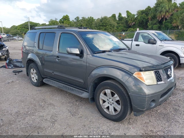 2005 Nissan Pathfinder Se მანქანა იყიდება აუქციონზე, vin: 5N1AR18U55C721410, აუქციონის ნომერი: 45917092