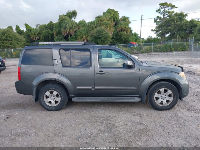 2005 Nissan Pathfinder Se მანქანა იყიდება აუქციონზე, vin: 5N1AR18U55C721410, აუქციონის ნომერი: 45917092