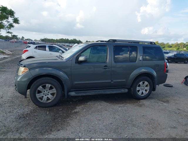 2005 Nissan Pathfinder Se მანქანა იყიდება აუქციონზე, vin: 5N1AR18U55C721410, აუქციონის ნომერი: 45917092