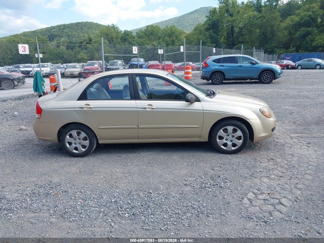 45917093 :رقم المزاد ، KNAFE221395652220 vin ، 2009 Kia Spectra Ex مزاد بيع