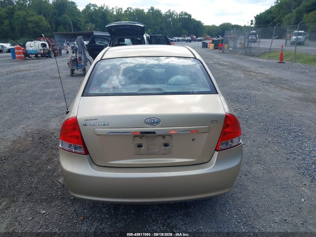 45917093 :رقم المزاد ، KNAFE221395652220 vin ، 2009 Kia Spectra Ex مزاد بيع