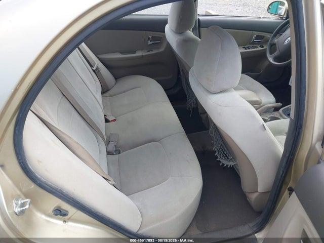45917093 :رقم المزاد ، KNAFE221395652220 vin ، 2009 Kia Spectra Ex مزاد بيع