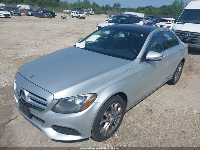 45917094 :رقم المزاد ، 55SWF4KB8GU112912 vin ، 2016 Mercedes-benz C 300 4matic مزاد بيع