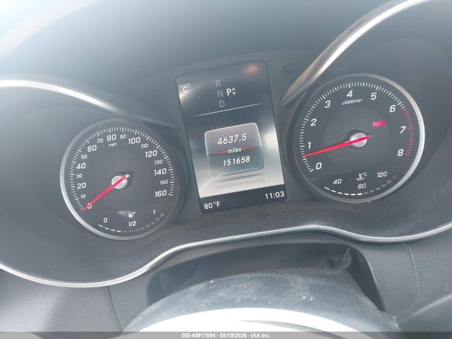 45917094 :رقم المزاد ، 55SWF4KB8GU112912 vin ، 2016 Mercedes-benz C 300 4matic مزاد بيع