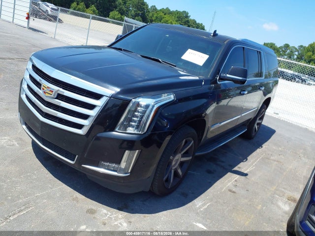 45917116 :رقم المزاد ، 1GYS3HKJ2HR144171 vin ، 2017 Cadillac Escalade Esv Luxury مزاد بيع
