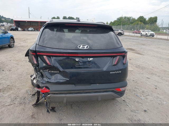 2022 Hyundai Tucson Hybrid Limited მანქანა იყიდება აუქციონზე, vin: KM8JECA16NU048435, აუქციონის ნომერი: 45917117