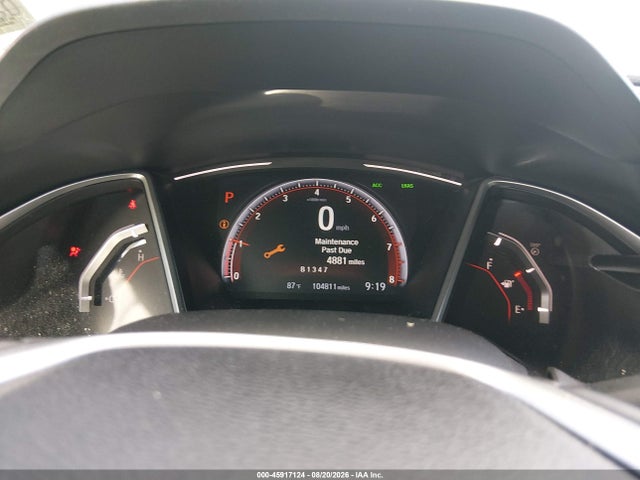 Aukcja sprzedaży 2019 Honda Civic Sport, vin: 19XFC2F87KE008293, numer aukcji: 45917124