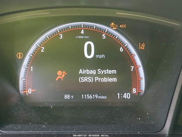 2020 Honda Civic Si Sedan მანქანა იყიდება აუქციონზე, vin: 2HGFC1E55LH703848, აუქციონის ნომერი: 45917127