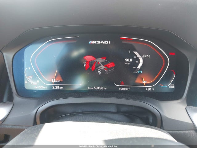 Aukcja sprzedaży 2020 Bmw M340i M340i Xdrive, vin: WBA5U9C03LFJ70281, numer aukcji: 45917145