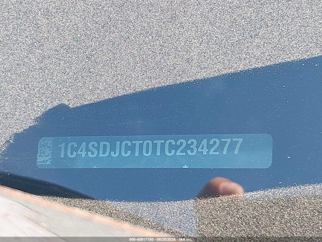 Продаж на аукціоні авто 2026 Dodge Durango Gt Awd Hemi??v8, vin: 1C4SDJCT0TC234277, номер лоту: 45917180