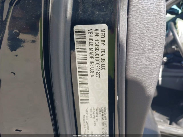 Продаж на аукціоні авто 2026 Dodge Durango Gt Awd Hemi??v8, vin: 1C4SDJCT0TC234277, номер лоту: 45917180