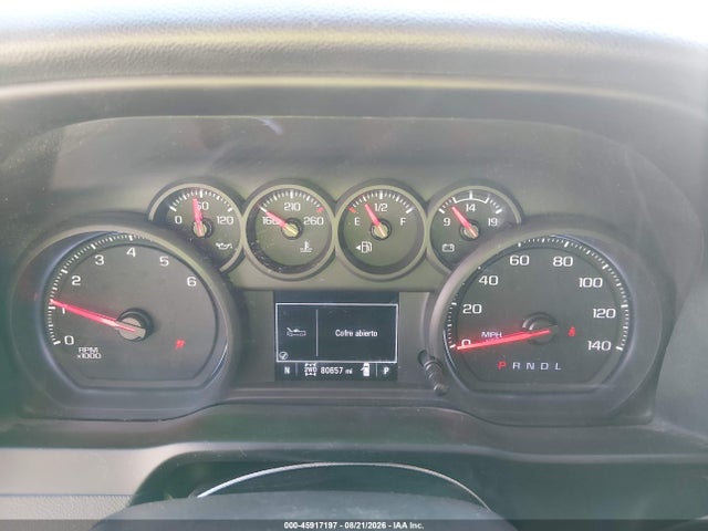 2020 Chevrolet Silverado 1500 4wd  Short Bed Custom მანქანა იყიდება აუქციონზე, vin: 1GCPYBEH9LZ267395, აუქციონის ნომერი: 45917197