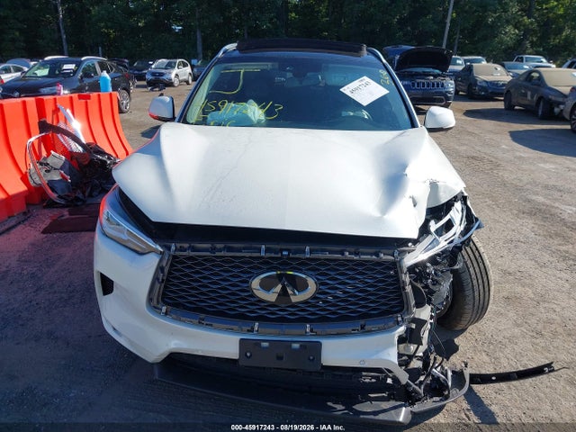 45917243 :رقم المزاد ، 3PCAJ5CB1MF112096 vin ، 2021 Infiniti Qx50 Essential Awd مزاد بيع