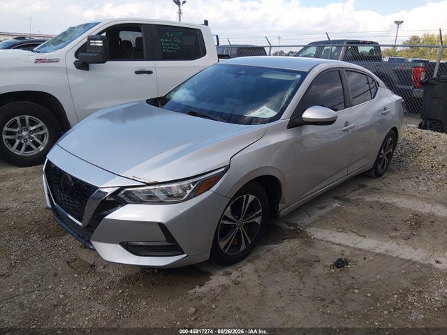 2021 Nissan Sentra Sv Xtronic Cvt მანქანა იყიდება აუქციონზე, vin: 3N1AB8CVXMY238795, აუქციონის ნომერი: 45917274