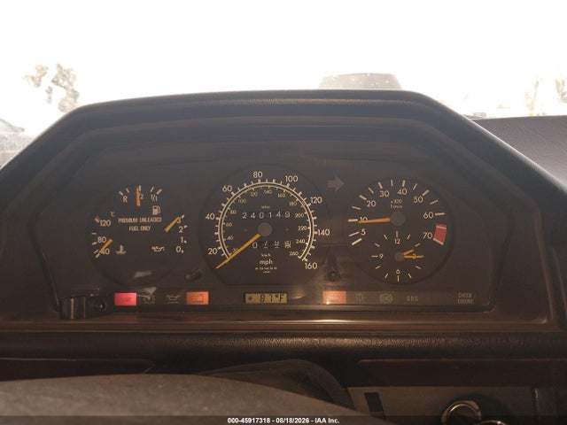 Aukcja sprzedaży 1995 Mercedes-benz E 320 Base/320 Special, vin: WDBEA32E1SC261084, numer aukcji: 45917318