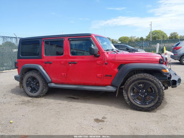 Aukcja sprzedaży 2021 Jeep Wrangler Unlimited Sport Altitude 4x4, vin: 1C4HJXDN4MW504634, numer aukcji: 45917328