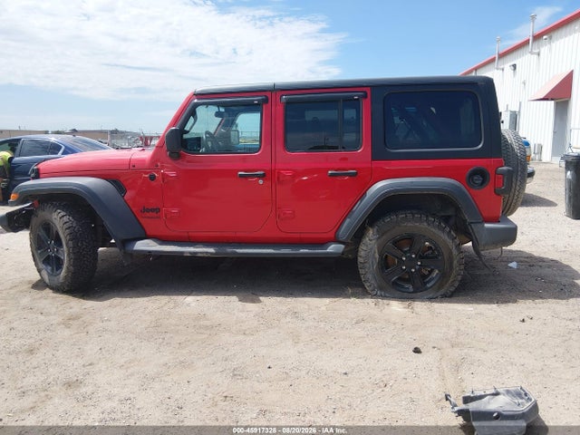 Aukcja sprzedaży 2021 Jeep Wrangler Unlimited Sport Altitude 4x4, vin: 1C4HJXDN4MW504634, numer aukcji: 45917328