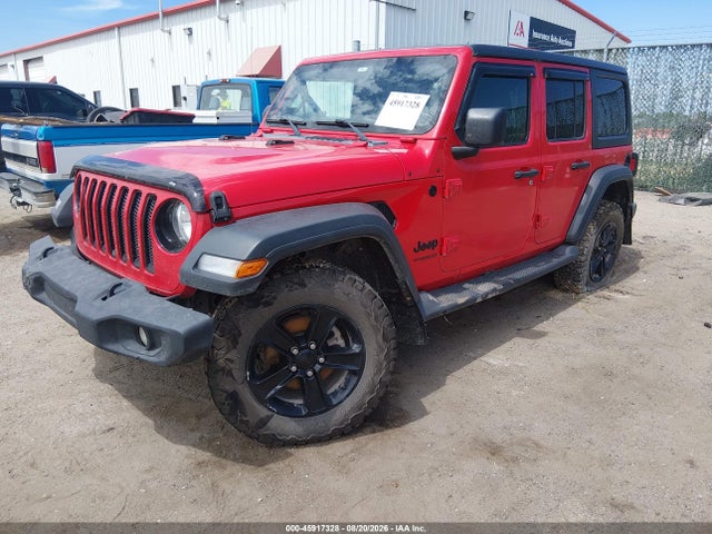 Aukcja sprzedaży 2021 Jeep Wrangler Unlimited Sport Altitude 4x4, vin: 1C4HJXDN4MW504634, numer aukcji: 45917328