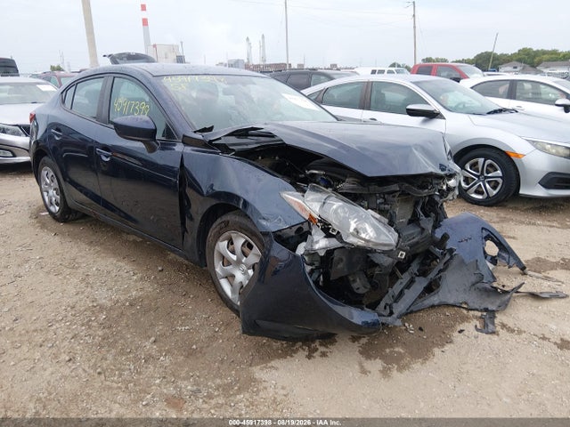 45917398 :رقم المزاد ، 3MZBM1U72FM149197 vin ، 2015 Mazda Mazda3 I Sport مزاد بيع